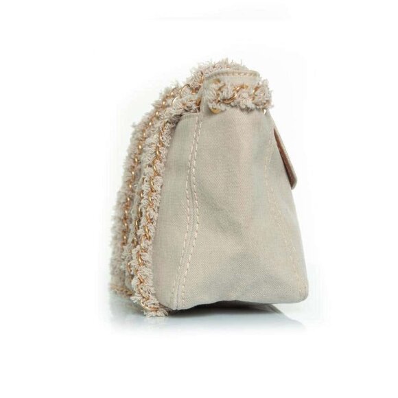 Prada denim Tan Shoulder Bag - Picture 5 of 13